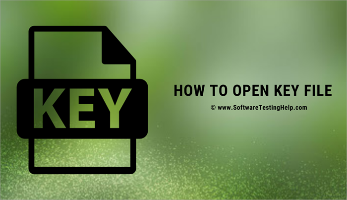 Hur man öppnar .KEY-filen i Windows