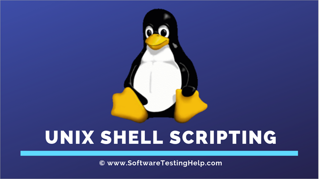 Unix Shell Scripting Tutorial med exempel